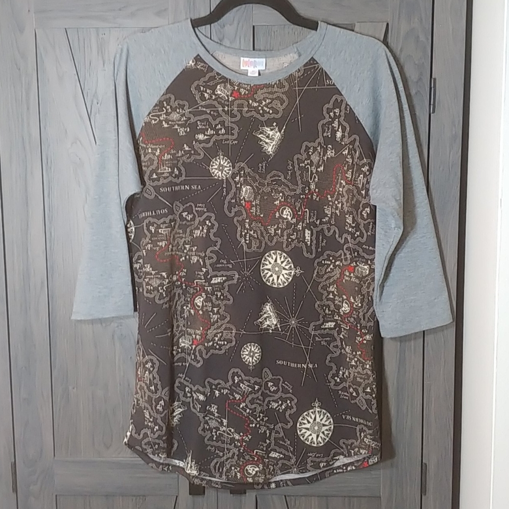 LuLaRoe Randy baseball tee